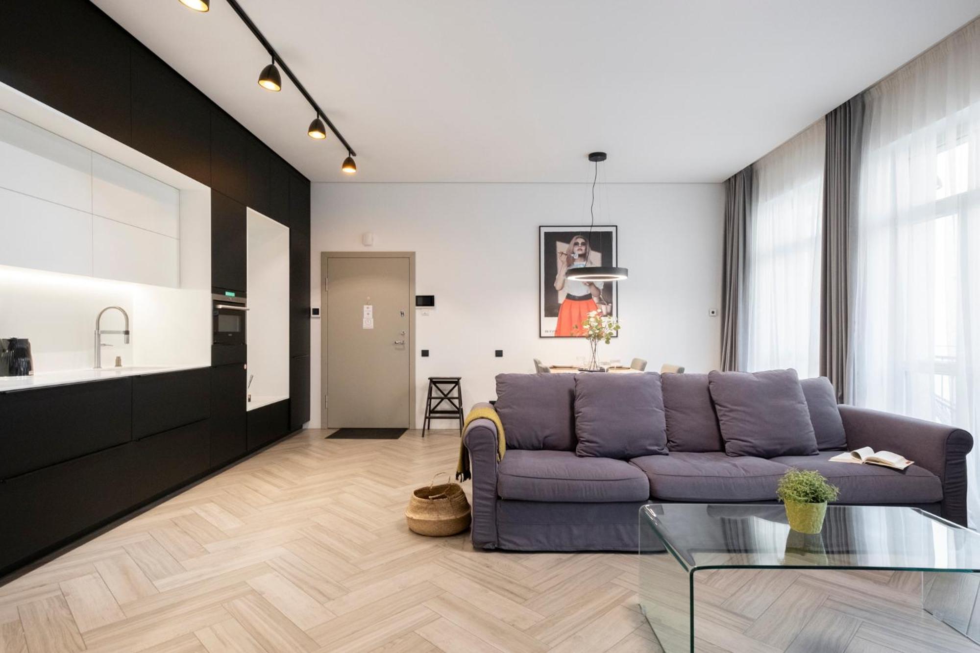 Leilighet Cohost I Oldtown 60m2 W-garage Parking, Balcony & Self Check-in