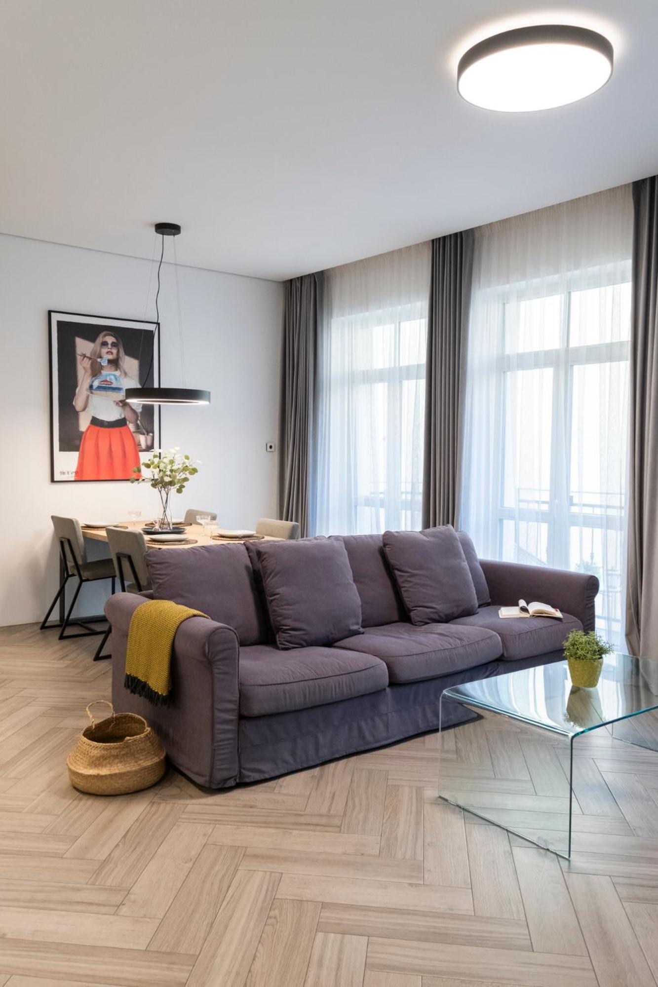Cohost I Oldtown 60m2 W-garage Parking, Balcony & Self Check-in Leilighet *