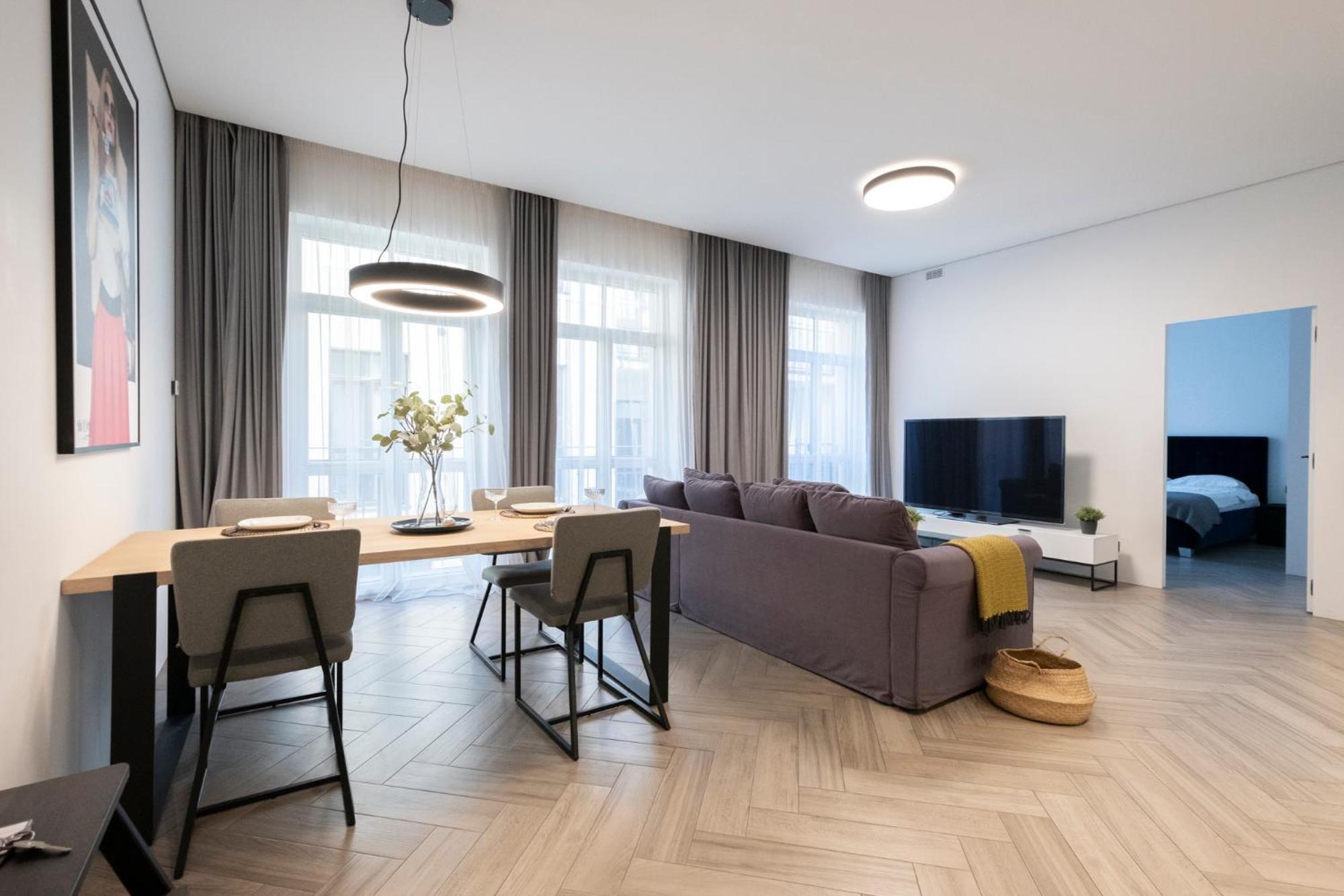 Leilighet Cohost I Oldtown 60m2 W-garage Parking, Balcony & Self Check-in